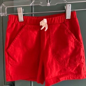 Hanna andersson Red shorts